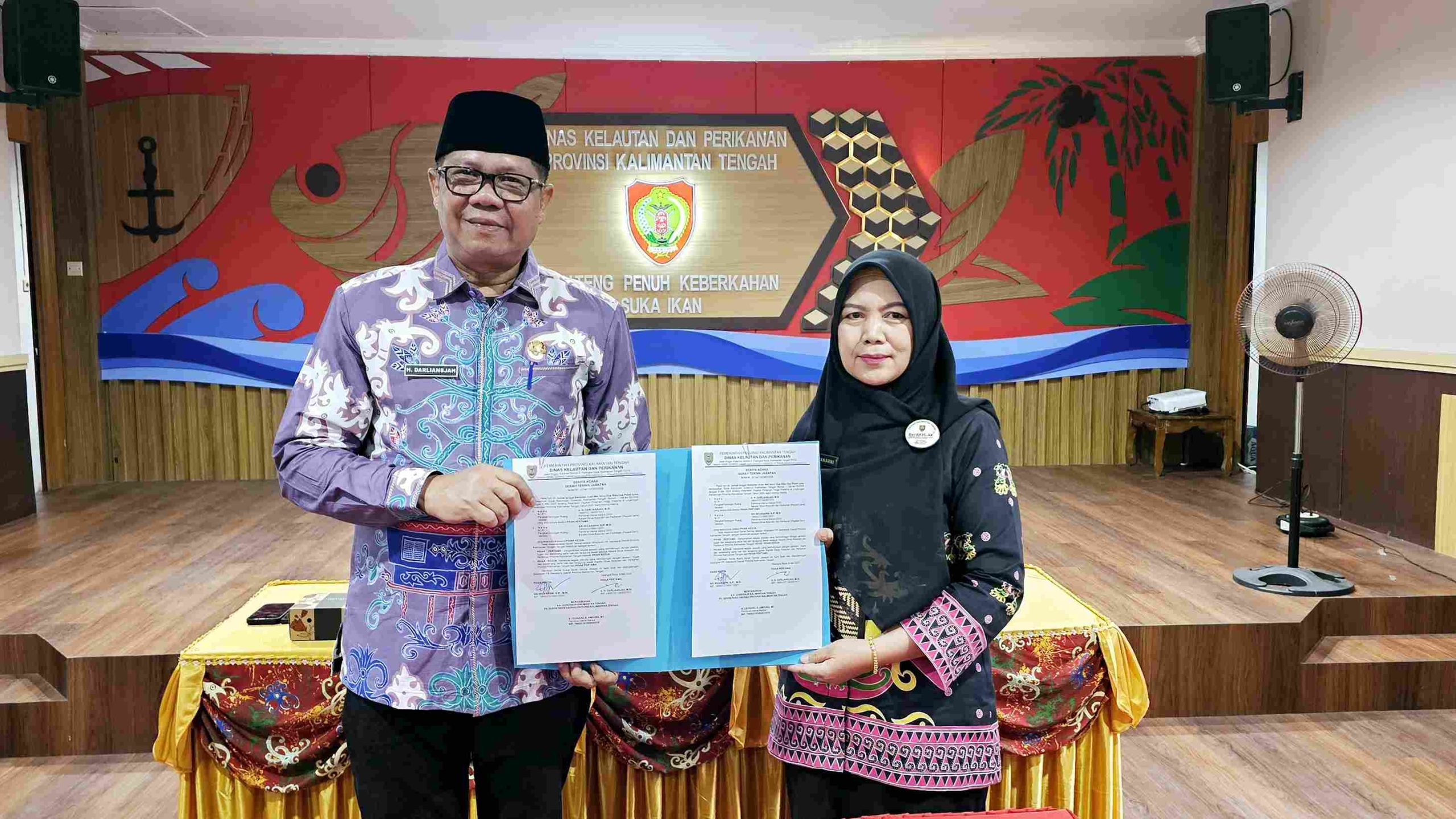 Sri Widanarni Resmi Jabat Kepala Dislutkan Kalteng