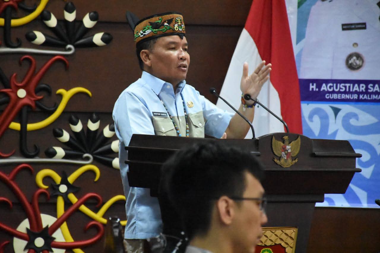 Gubernur Kalteng Minta Perusahaan Taat Pajak dan Gunakan Plat KH