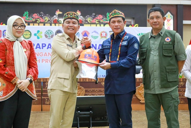 Rakor Penanggulangan Karhutla di Kalteng Tegaskan Sinergi Pusat-Daerah Hadapi Puncak Kemarau