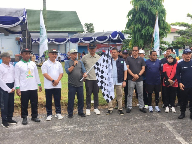 Jalan Sehat BKPRMI Kalteng, Momentum Sehat dan Perkuat Persatuan Bangsa