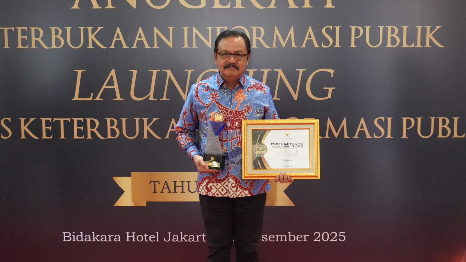 Transparansi Terjaga, Pemprov Kalteng Kembali Dinobatkan sebagai Badan Publik Informatif