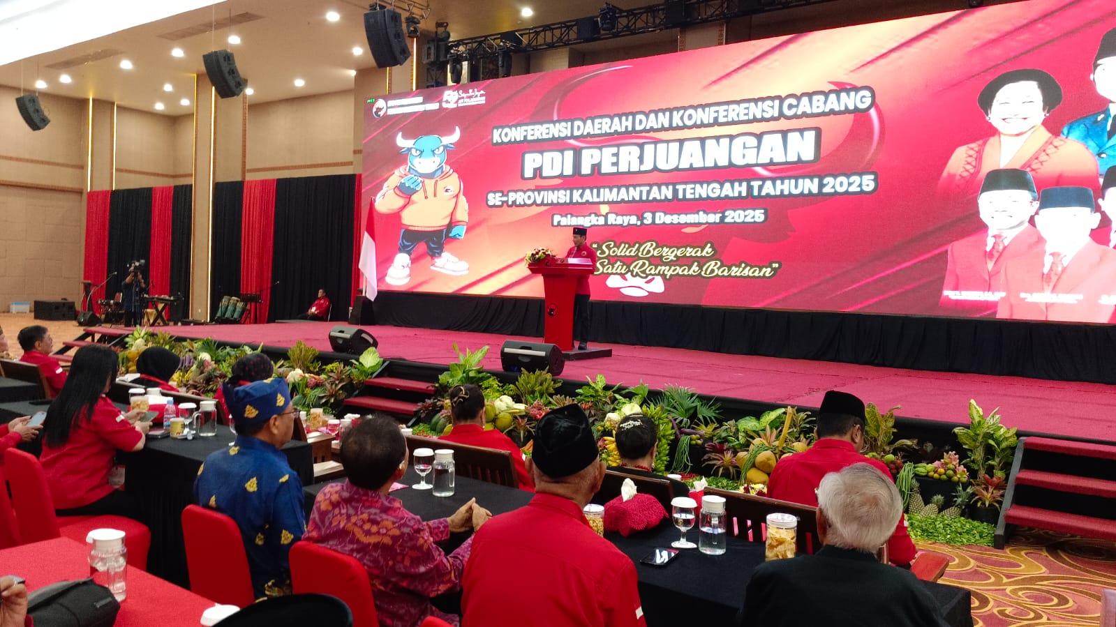 PDIP Kalteng Perkuat Konsolidasi Lewat Konferda dan Konfercab 2025