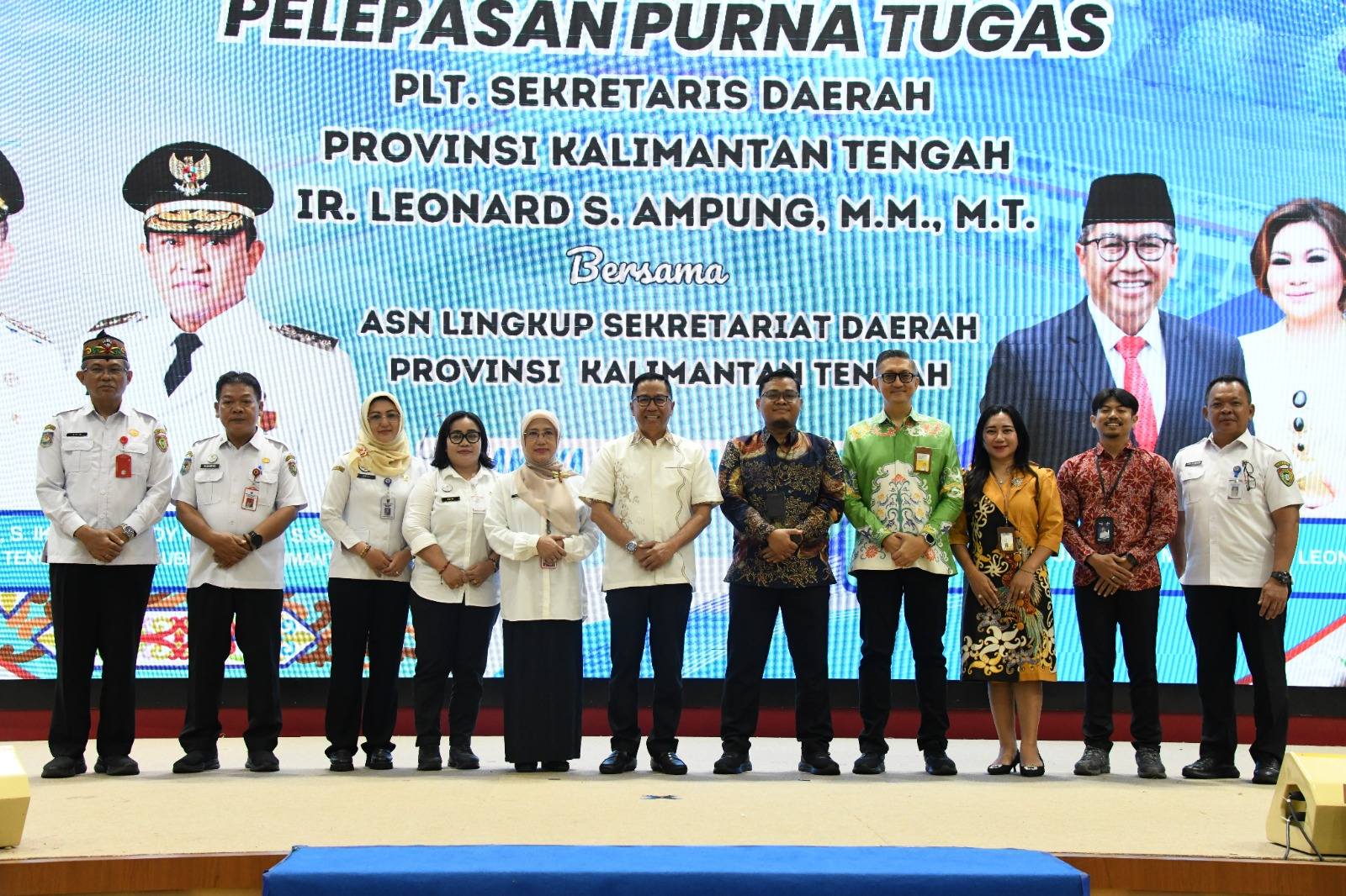 Leonard S. Ampung Akhiri 35 Tahun Pengabdian, Tinggalkan Jejak Keteladanan di Birokrasi Kalteng