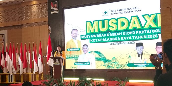 Musda XI Jadi Penguatan Golkar Palangka Raya, Edy Pratowo Tekankan Soliditas Kader